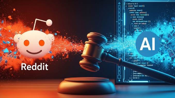 Reddit verklagt Anthrophic