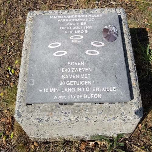 Ufo Gedenkstein