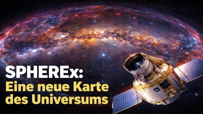 SphereX: Karte des Universums